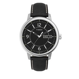 Timex Uhr Timex Chicago TW2V29200 Black/Silver