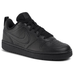 Nike Topánky Nike Court Borough Low 2 (GS) BQ5448 001 Black/Black/Black