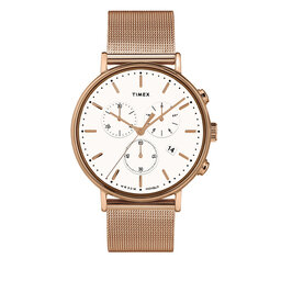 Timex Часовник Timex Fairfield TW2T37200 Златист