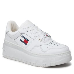Tommy Jeans Sneakers Tommy Jeans Tjw Retro Basket Flatform Ess EN0EN02506 White YBS