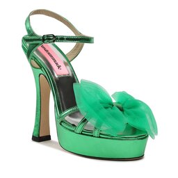 Custommade Sandalen Custommade Arlina Metallic Bow 999624047 Metallic Green 365