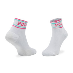 

Набір 3 пар високих жіночих шкарпеток Polo Ralph Lauren 455873517002 White Assorted 100, Білий