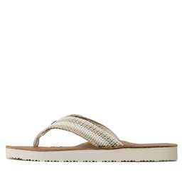 Tommy Hilfiger Čības uz pirksta Tommy Hilfiger Feminne Crochet Flip Flop FW0FW07261 Light Sandalwood RBS