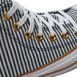 

Кеди Converse Chuck Taylor All Star Herringbone Stripe A07232C Obsidian/Trek Tan/White, Голубий