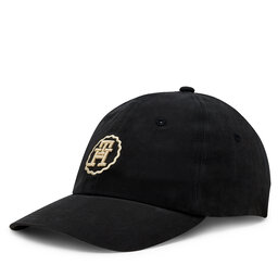 Tommy Hilfiger Czapka z daszkiem Tommy Hilfiger Spring Chic Cap AW0AW15775 Czarny