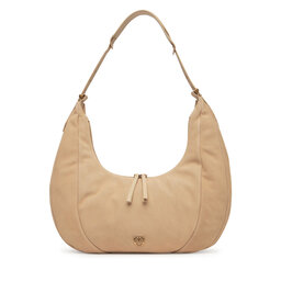 PINKO Дамска чанта PINKO Slouchy Hobo Big PE 25 PLTT 104295 A29N Бежов