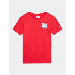 Champion Champion Marškinėliai 306374 Raudona Regular Fit