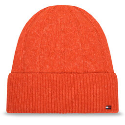 Tommy Hilfiger Gorro Tommy Hilfiger Th Flag Fluffy AW0AW17779 Naranja