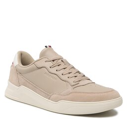 

Снікерcи Tommy Hilfiger Elevated Cupsole Leather Mix FM0FM04358 Beige AEG, Бежевий
