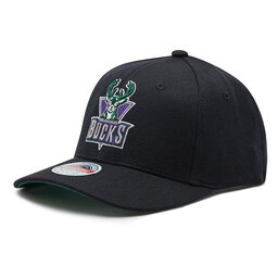 Mitchell & Ness Șapcă Mitchell & Ness Milwaukee Bucks HHSSINTL102 Black