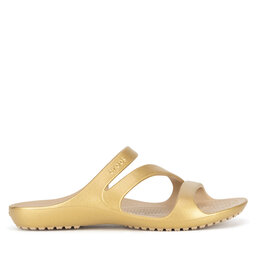 Crocs Şlapi Crocs KADEE II METALLIC SANDAL W 210147-710 Auriu