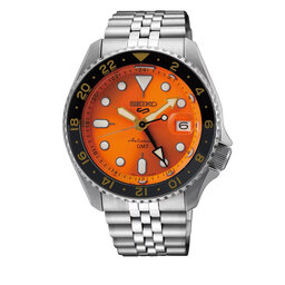 Seiko Zegarek Seiko 5 Sports SSK005K1 Silver/Black