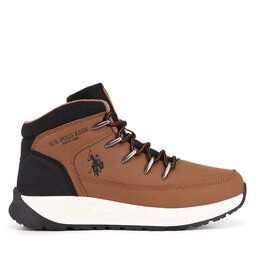 U.S. Polo Assn. Μποτίνια U.S. Polo Assn. LUKAS001K/DYT1 Καφέ