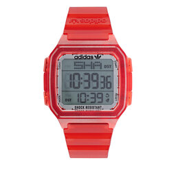 adidas Originals Laikrodis adidas Originals Street Digital One GMT AOST22051 Red