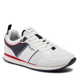 Pepe Jeans Снікерcи Pepe Jeans Dublin Brand PMS40009 White 800