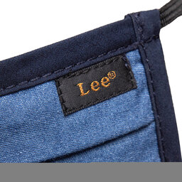 

Набір з 3 масок з текстилю Lee LN98QVEL 112141097 Blue Indigo, Cиній