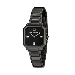 KARL LAGERFELD Ρολόι KARL LAGERFELD R0553102504 Μαύρο