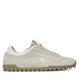 Calvin Klein Jeans Sneakersy Calvin Klein Jeans Low Profile Runner Mg Sue YW0YW01898 Beżowy