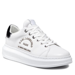 KARL LAGERFELD Sneakersy KARL LAGERFELD KL52539 White Lthr