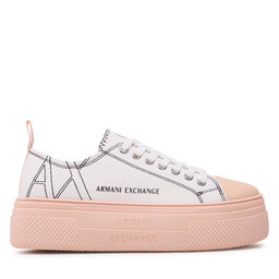 

Кеди Armani Exchange XDX115 XV695 S610 Optic White/Nude, Білий