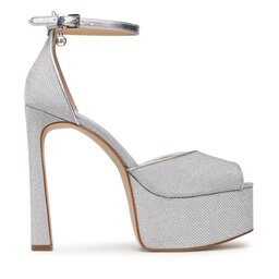 

Босоніжки MICHAEL Michael Kors Martina Peep To Pump 40S3MTHP1Q Silver, Срібний