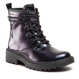 Geox Schnürstiefeletten Geox J Casey G. G J9420G 000HI C8015 S Violet