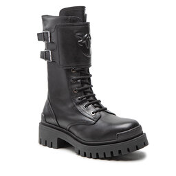 Pinko Schnürstiefeletten Pinko Cumino Stivale AI 22-23 BLKS1 1H2135 A072 Black Z99