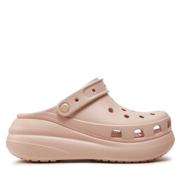 Crocs Şlapi Crocs Classic Crush Clog 207521 Roz