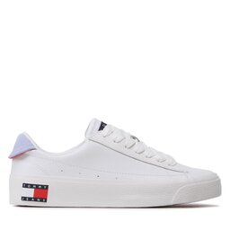 

Снікерcи Tommy Jeans Vulcanized Leather EN0EN02030 White 0K4, Білий