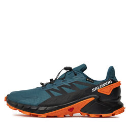 

Взуття Salomon Supercross 4 Gore-Tex L47119800 Stargazer / Black / Turmeric, Зелений