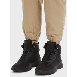 

Снікерcи Tommy Hilfiger Outdoor Snk Boot Lth Cordura FM0FM04838 Triple Black 0GQ, Чорний