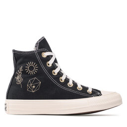 

Кеди Converse Ctas Hi A02209C Black/Light Gold/Gret, Чорний