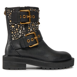 Kurt Geiger Botine Kurt Geiger 225-Hackney Biker Boot 546505109 Negru