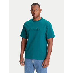 United Colors Of Benetton United Colors Of Benetton Футболка 3MI6U109O Зелений Oversize
