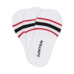 Hunter Skarpety Hunter AS_HUNTER_03S_SS25 (3-PACK) Biały