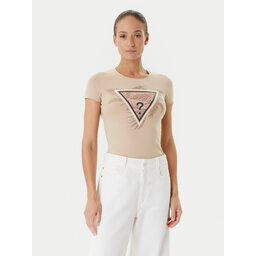 Guess Guess Футболка W5YI13 J1314 Бежевий Regular Fit