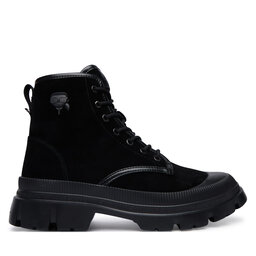 KARL LAGERFELD Schnürschuhe KARL LAGERFELD Trekka Mens Nft KL25252 Schwarz