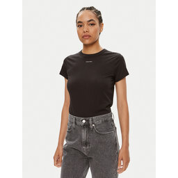 Calvin Klein Calvin Klein T-shirt Nano Logo K20K207212 Crna Slim Fit