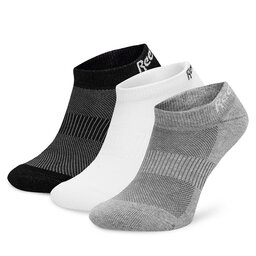 Reebok Zestaw 3 par niskich skarpet unisex Reebok R0356-SS24 (3-pack) Kolorowy