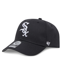47 Brand Șapcă 47 Brand MLB Chicago White Sox Raised Basic '47 MVP B-RAC06CTP Negru