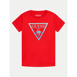 Guess Guess Majica L4GI33 J1311 Rdeča Regular Fit
