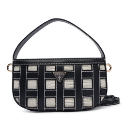 Guess Handtasche Guess Frankie Mini HWWG97 36770 Schwarz