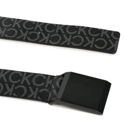 

Чоловічий ремінь Calvin Klein Beveled Plaque Cv Mono 35mm K50K510188 01H, Чорний