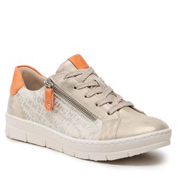 Remonte Sneakersy Remonte D5821-90 Metallic