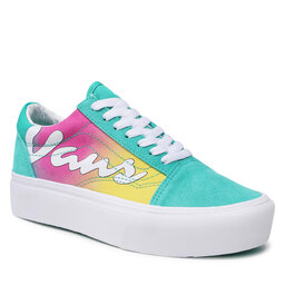 Vans Πάνινα παπούτσια Vans Old Skool Plat VN0A5KRGB681 (Spring Fade) Atlantis/Tr
