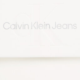 

Сумка Calvin Klein Jeans Sculpted Boxy Flap Cb20 Mono K60K610829 White/Silver Logo 0LI, Білий