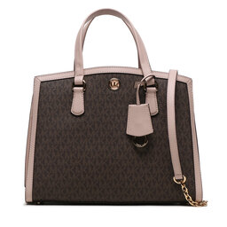 MICHAEL Michael Kors Handtasche MICHAEL Michael Kors Chantal 30F2G7CS2B Brn/Sftpink