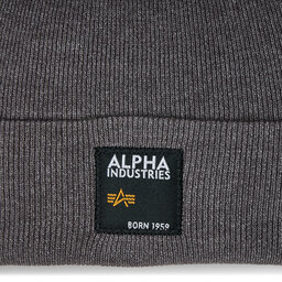 

Шапкa Alpha Industries Label Beanie 118934 Vintage Grey 684, Сірий