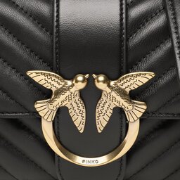 

Сумка Pinko Love Ivon Mini Cl 100059 A0GK Nero/Antique Gold Z99Q, Чорний