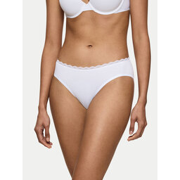 Triumph Triumph Klasične spodnje hlačke Feel Of Cotton 10224973 Bela